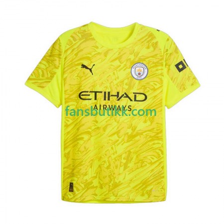 Fotballdrakt Manchester City Keeper Tredjetrøye 2025-2026 Kortermet